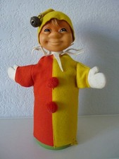 Vintage 1960's STEIFF Hand Puppet HAPPY the JESTER 10"