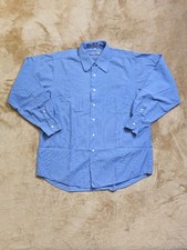Blue Geoffrey Beene Button Up Size L