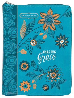 Amazing Grace: Ziparound 365 Day Devotional (Faux Leather)   Engaging Devo...
