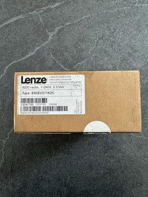 Lenze Frequency Inverter 8200 Vector , 1~240V, 0,37Kw, E82EV371K2c