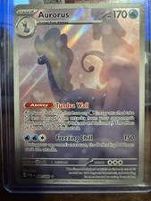 Nintendo Pokémon TCG Aurorus Holo Rare Card 092/088 Evolutions English 170 HP