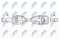 Antriebswelle NTY NPW-LR-025 FüR Landrover Range Rover Evoque L538 4X4