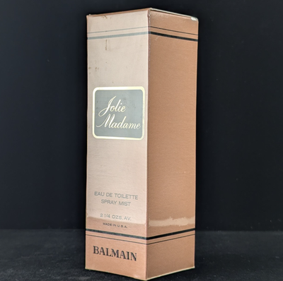1953 BALMAIN Jolie Madame EdT, 2¼ oz Spray Mist Factory Sealed