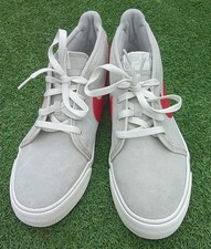 Nike Toki Vintage Grey/ Red Trainers  -  UK  10