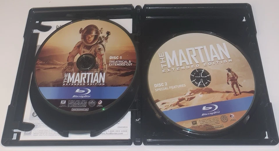 The Martian ( 4K Ultra HD + Blu-ray, 2015, Matt Damon, Extended Edition ) - Image 3 of 4