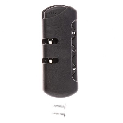 3 Digit Combination Padlock For Luggage Suitcase Code Anti-theft Fixed Lock_YQ