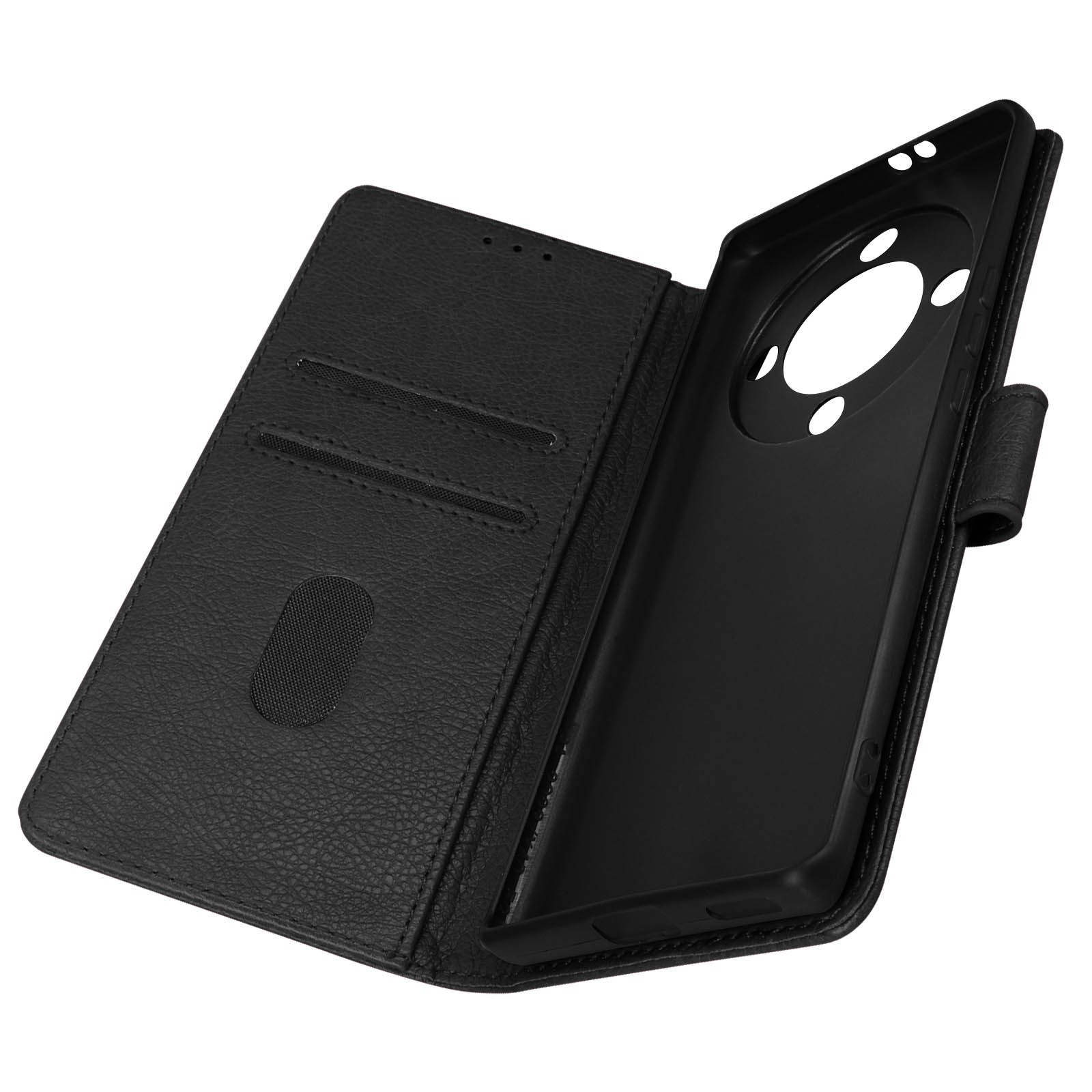 Housse Honor Magic 5 Lite 5G avec fonction support vidéo et clapet magnétique