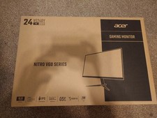 BOXED - Acer Nitro VG240Y 23.8" 165Hz Gaming monitor IPS FHD (Read Desc)
