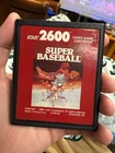 Super Baseball (Atari 2600, 1988) Clean And Tested * Nice