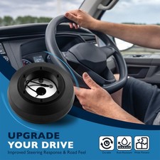 For 98-09 Dodge Ram Standard 6-Bolt Hole Steering Wheel Hub Adapter JDM Boss Kit