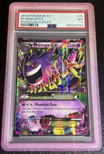 M Gengar-EX graded PSA 7 for sale on eBay