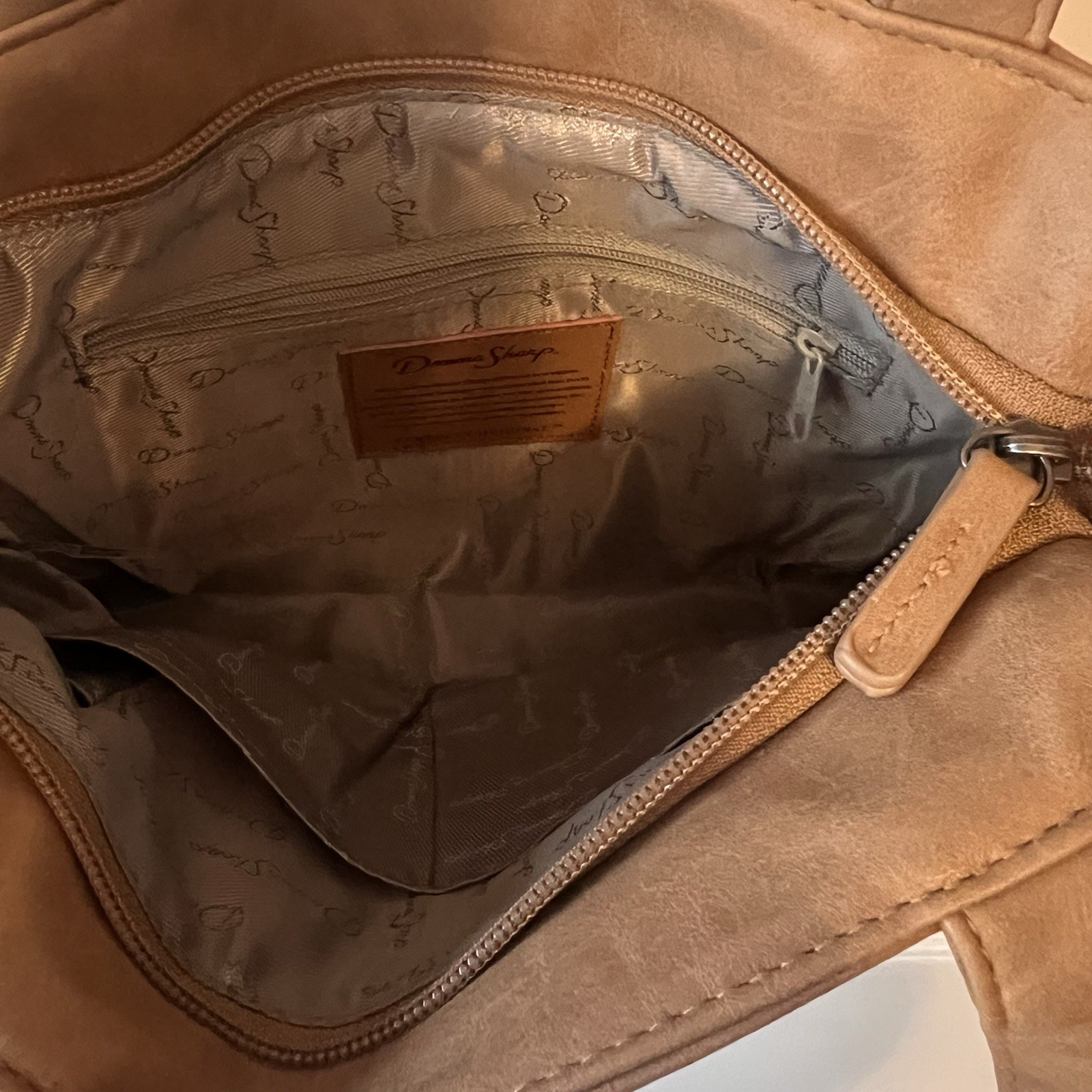 Donna Sharp Patchwork Quilted Handbag Light Weigh… - image 6