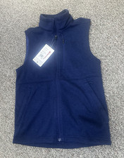 Marmot Men s L Blue Full Zip Vest with Zipped...