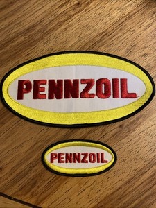 Pennzoil Patches Lot Of Two