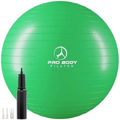 ProBody Pilates Exercise Ball - Multiple Sizes Gym Grade Balance Ball for Fit...