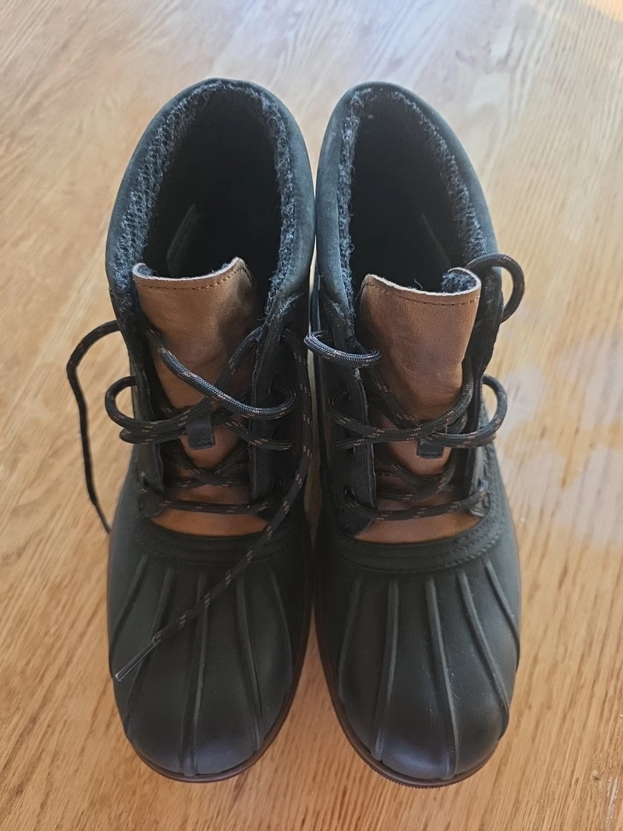 Cole Haan Men\'s 7.5 Made in Italy Black Hiking Boots Vibram Lug Sole Felt Lined Amazon.com | Cole Haan Mens Zerogrand Remastered Low Top  main image 4