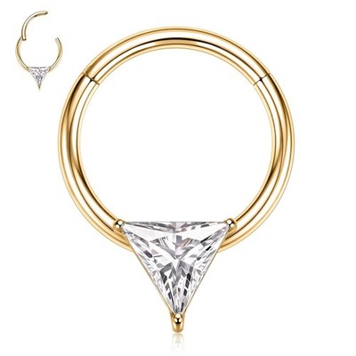 GAGABODY Septum Jewelry 16g Septum Ring 16 Gauge Earrings Daith Jewelry Surgi...