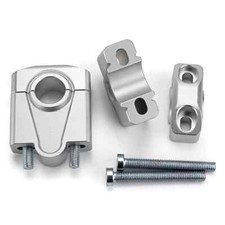 Lenkererh&ouml;hung Riser  Classic f&uuml;r Lenker 22,2mm und 40mm H&ouml;he silber