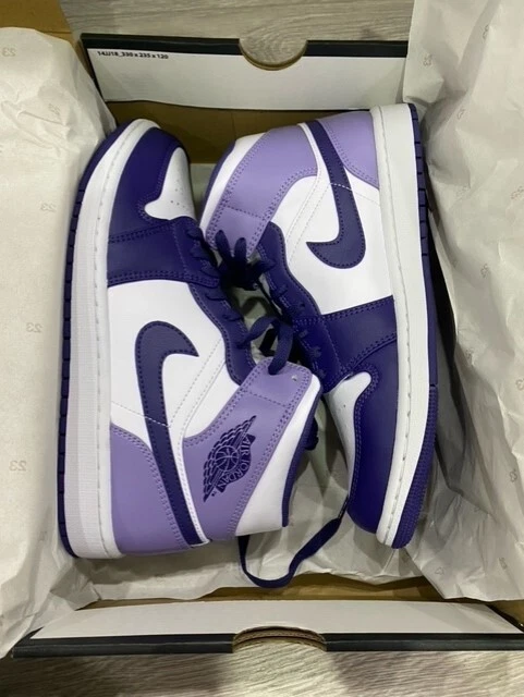 Nike Air Jordan 1 Mid Sky Purple DQ8426 515 Size US 10 eBay