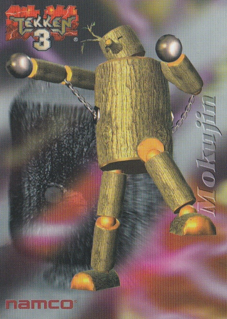 Mokujin TEKKEN 3 1998 Epoch Namco Official Collection Cards #072