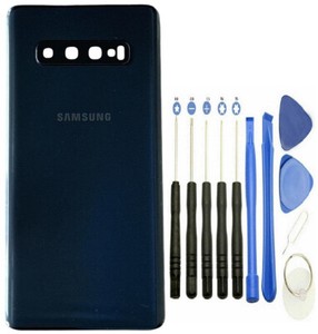 Original Samsung Galaxy S10+ Plus Akkudeckel Backcover Schwarz + Werkzeugset