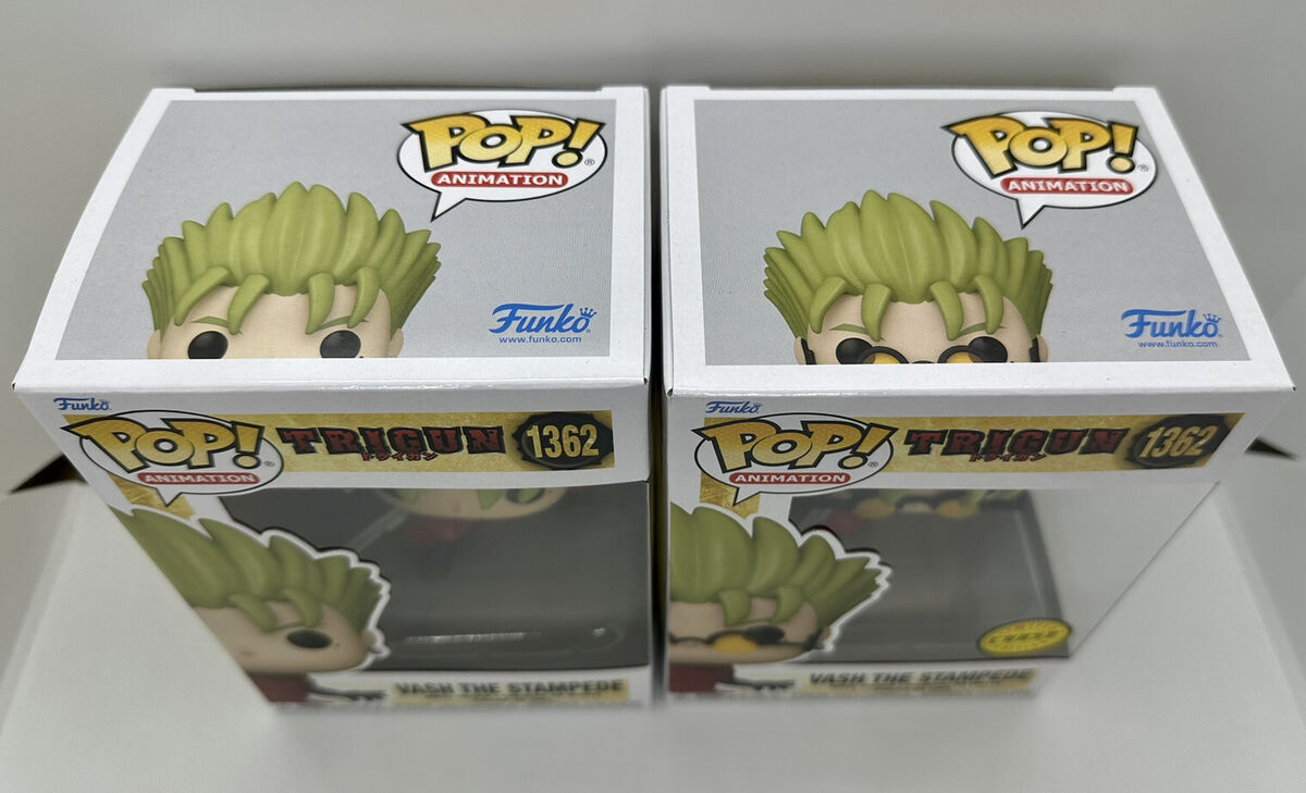  Funko Pop! Animation: Trigun - VASH The Stampede with Chase  (Styles May Vary) : Toys & Games