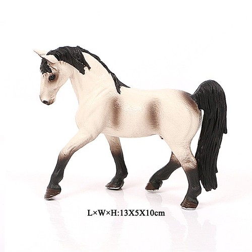 Realistic Animal Horse Models Action & Toy Figures Solid Emulation arabian Horse - Picture 44 of 53