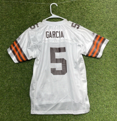 Reebok Cleveland Browns Football Jersey Youth Large #5 Jeff Garcia