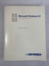 Microsoft Windows 3.0 Users Guide Manual VTG ...