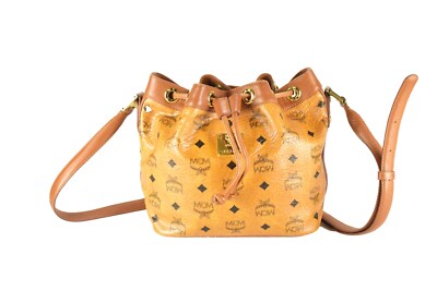 MCM BEUTELTASCHE TASCHE HANDTASCHE COGNAC 4049