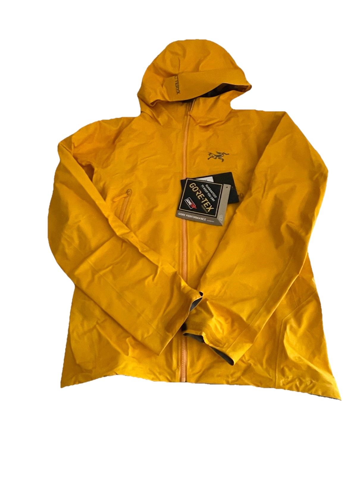 ARC'TERYX Arc’teryx Giacca Uomo Beta Gore Tex Shell Small Edziza Giallo con Cappuccio Impermeabile