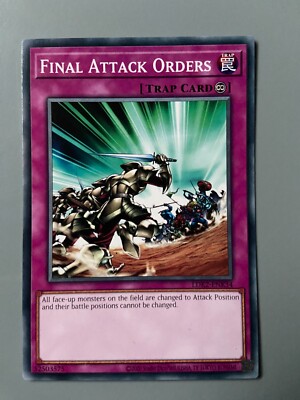 Final Attack Orders - Unlimited Common LDK2-ENK34 Yugioh