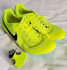 Nike Zoom Men Rival Multi-Event Volt Mint Track Spikes Shoes DC8749-700 Sz 11