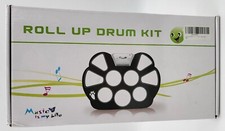 Eoncore Portable Roll-Up Drum Kit w/ Pedals and Sticks W758 - Tested/Working