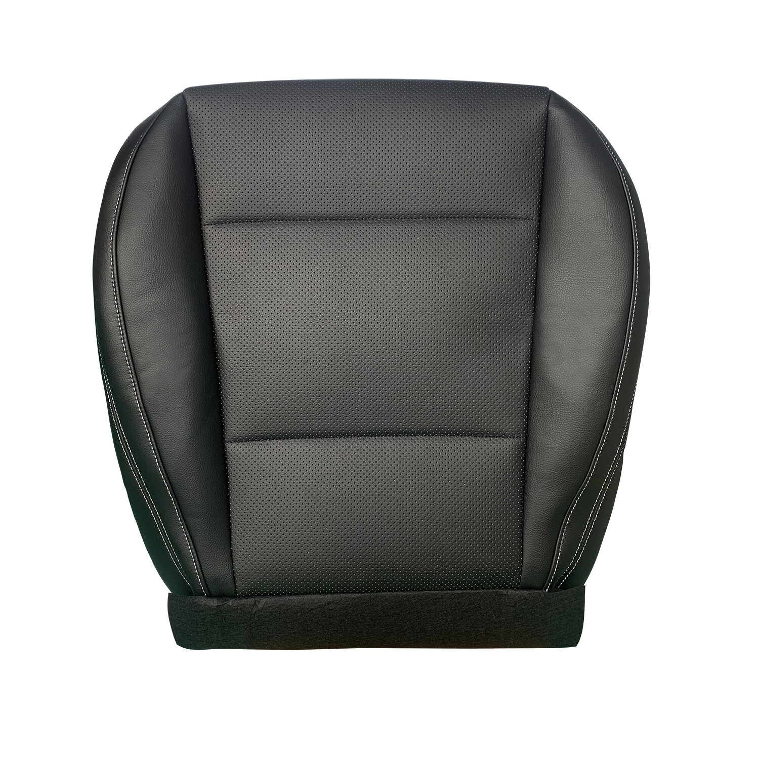 Housse De Siège Conducteur En Simili Cuir Perforé Pour Subaru Outback 2015-2019 - Compatible Sièges Chauffants - Installation Facile
