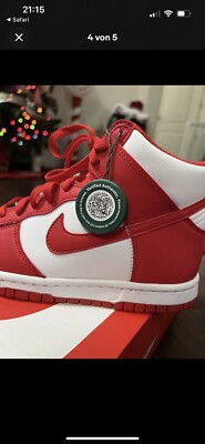 Nike Dunk High University Red (GS)