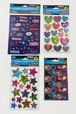 Jot Stickers Autocollants Laser, Puffy & Galaxy Assortment Stickers (BRAND NEW)