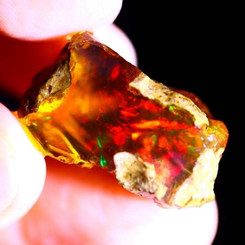 23 kt äthiopisches Kristallpräparat grober natürlicher äthiopischer Opal