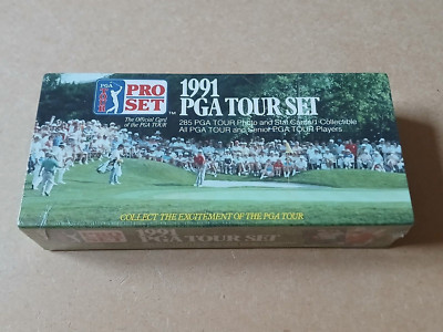 KOMPLETTSATZ PRO SET 1991 PGA TOUR GOLFKARTEN - SEALED BOX