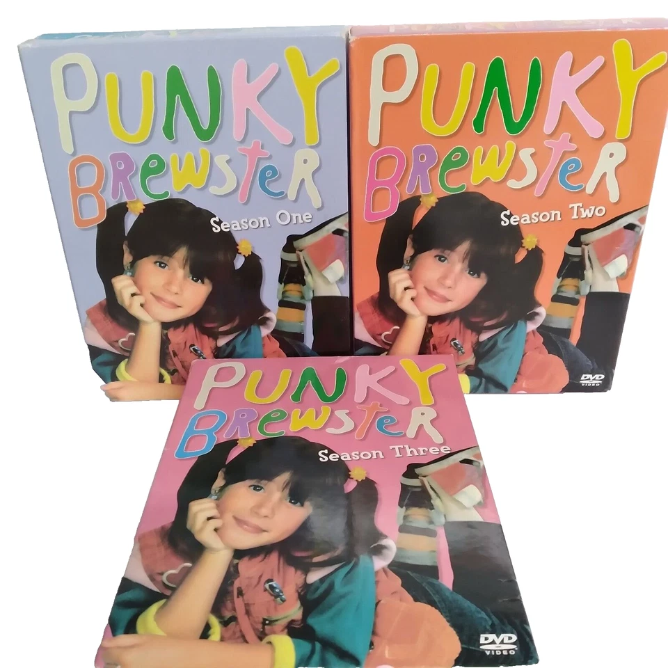 Punky Brewster Season 1 2 and 3 DVD sets (12 discs) Shout NBC Foto 2 de 3
