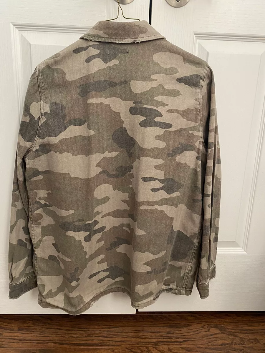 Topshop camouflage shop jacket