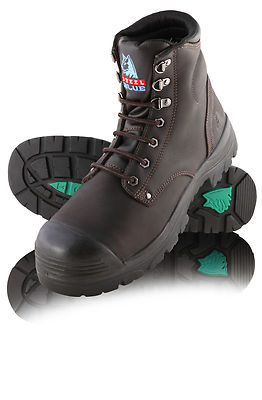 Steel Blue Argyle Steel Toe Cap Safety Boot S3 Bump Cap Safety