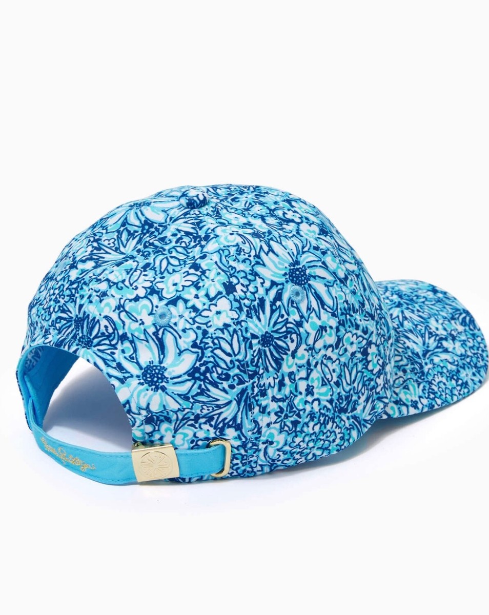 Lilly Pulitzer | All Together Now Run Around Hat NWT Logo Run Around Hat | Resort White | Lilly Pulitzer main image 4