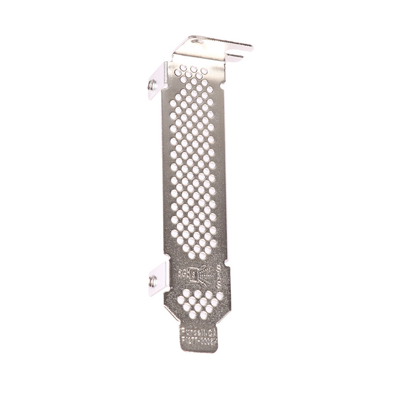 10-Piece Low Profile Bracket Set For IBM M1015, LSI 9260-8i, HP P420/P410 RAID Cards - 4-Port, Perfect For Server Builds 2 thumbnail image
