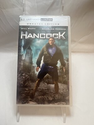 Hancock Sony PSP UMD Movie W/Original Case Pre Owened