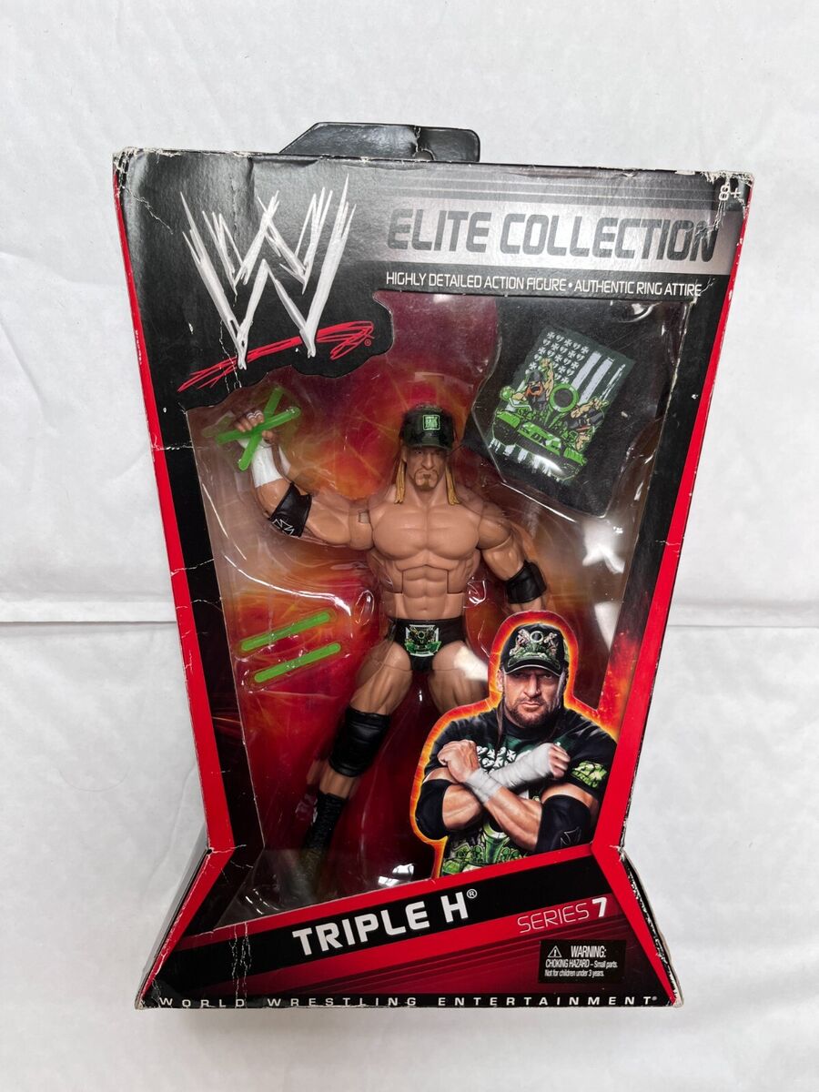 BNIB WWE TRIPLE H DX MATTEL ELITE COLLECTION SERIES 7 BNIB WWE TRIPLE H DX MATTEL ELITE COLLECTION SERIES 7