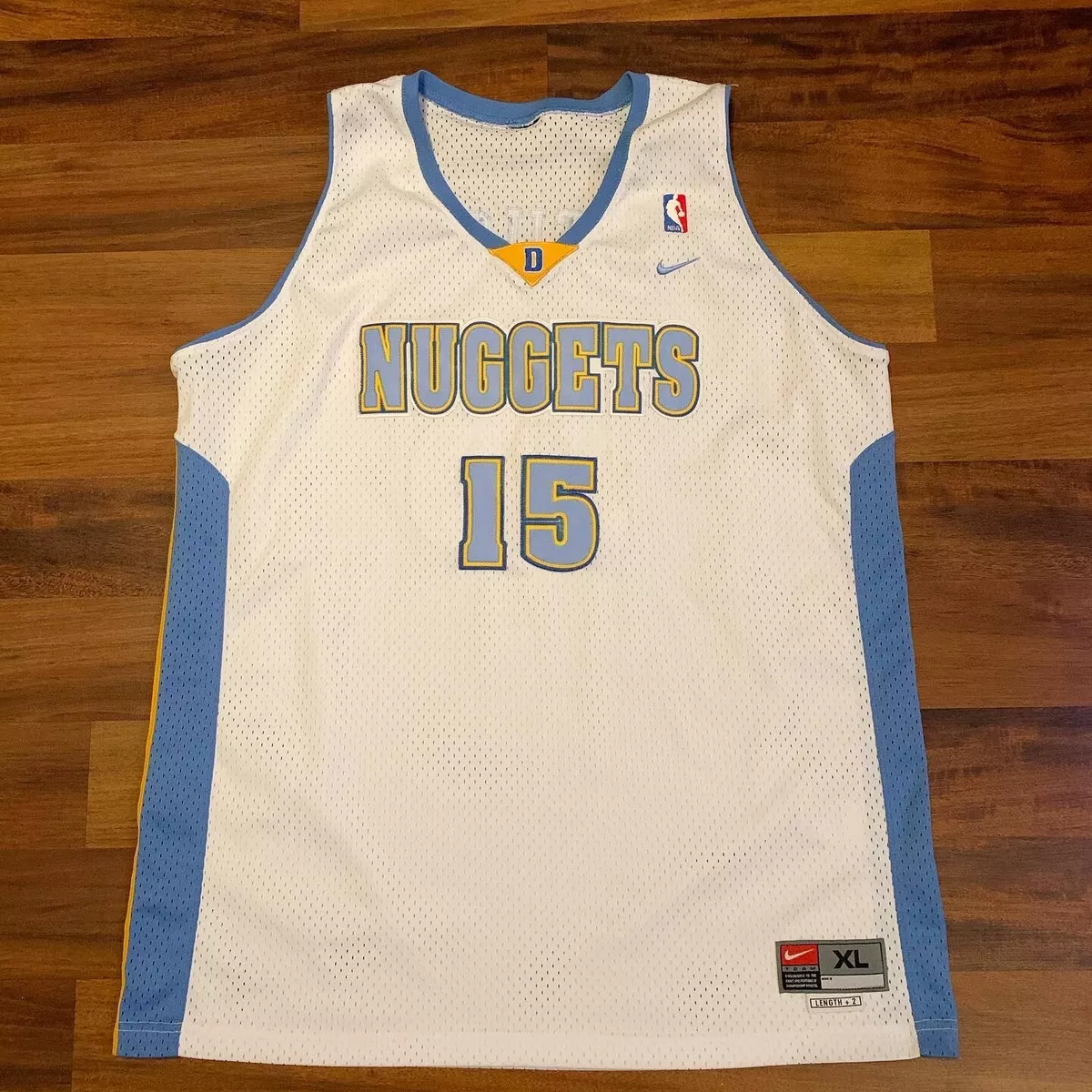 VTG Nike NBA Denver Nuggets Carmelo Anthony Jersey Men’s XL Swingman White  Home