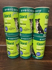 6Evercare Giant Extreme Stick Plus Lint Roller REFILL 60 SHEETS,READ DESCRIPTION