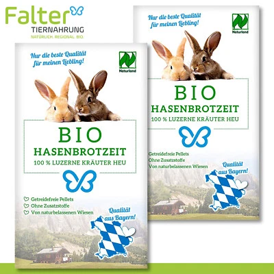 Falter 2 x 500 g Bio-Hasenbrotzeit