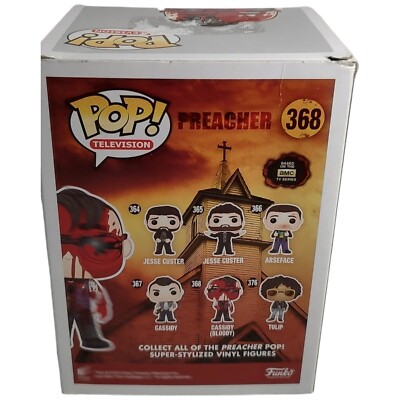 Funko Pop! Preacher #368 Cassidy Bloody Hot Topic Vinyl Action